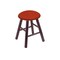 Holland Bar Stool Co Maple Vanity Stool, Medium Finish, Canter Twilight Seat RC18MSDC021 - alternate 1